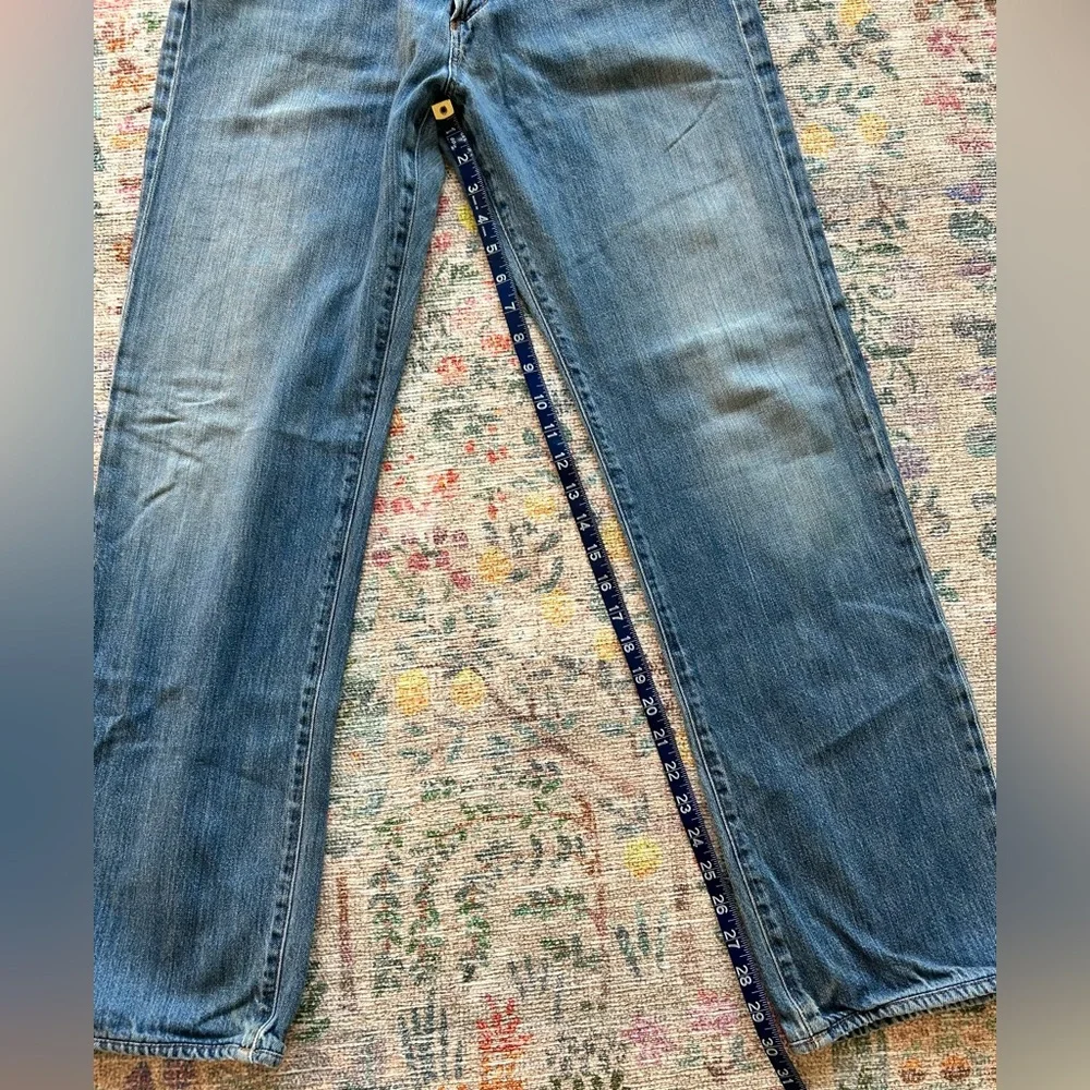 Citizens of Humanity Sid Straight Leg Blue Denim Jeans - Picture 9 of 9